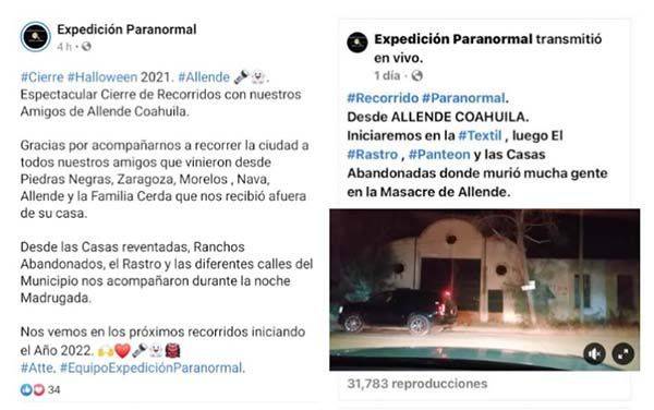 Hacen “paseo Halloween” con tragedia de Allende
