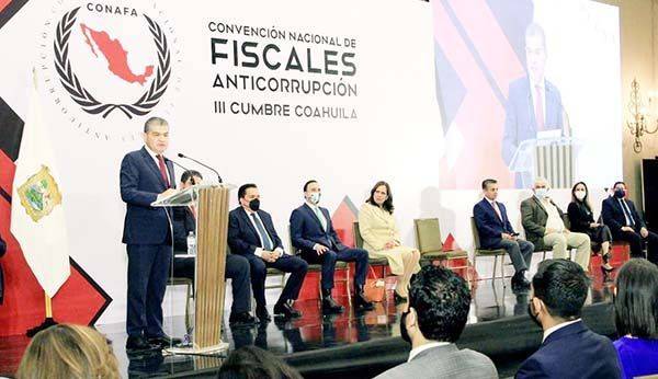 Inaugura MARS Convención de Fiscales Anticorrupción