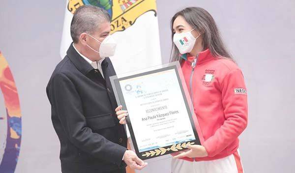 Entrega Riquelme Premio Estatal del Deporte 2021