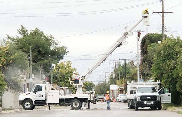 Cortan la luz en La Cruz y 8 de Enero