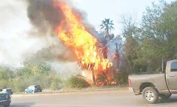 Incendio provoca gran movilización
