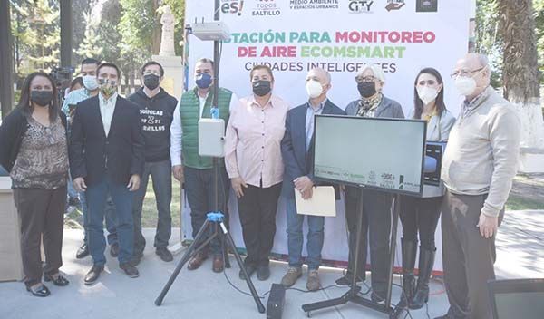 Monitorean calidad del aire con nuevo equipo
