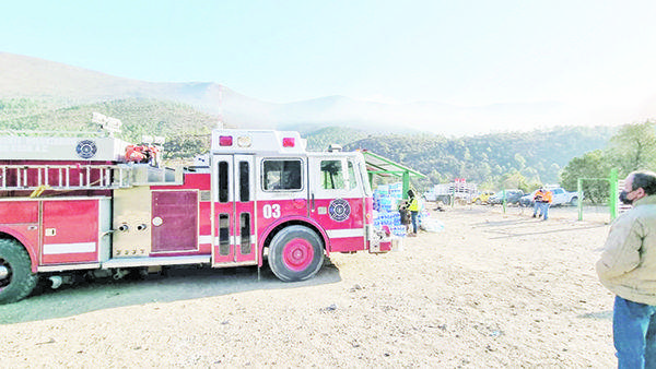 Capturan a regio por incendio en Arteaga
