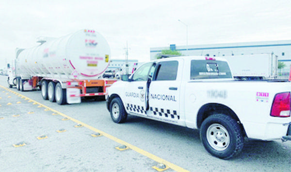 Decomisan pipa con hidrocarburo