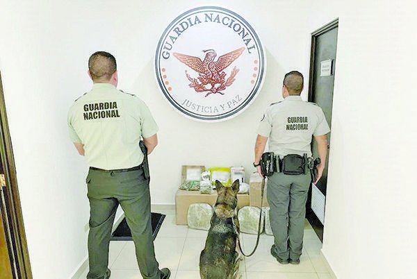 Nuevo decomiso de GN en paquetería
