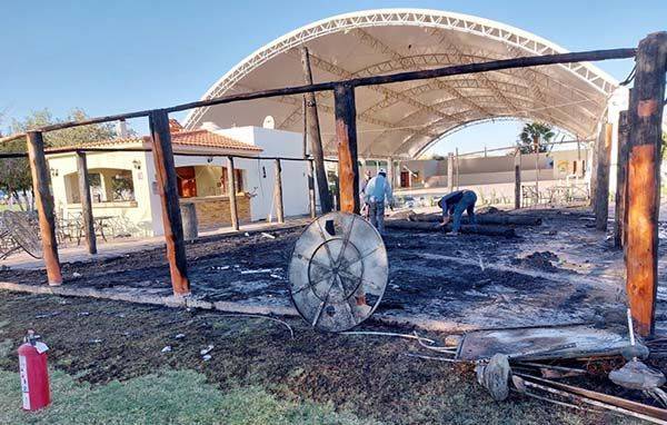 Perdona Country… por ahora, daños por incendio