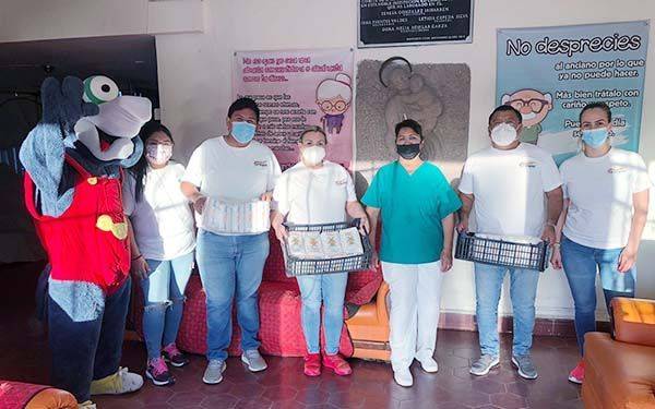 Entrega CROC apoyo al asilo