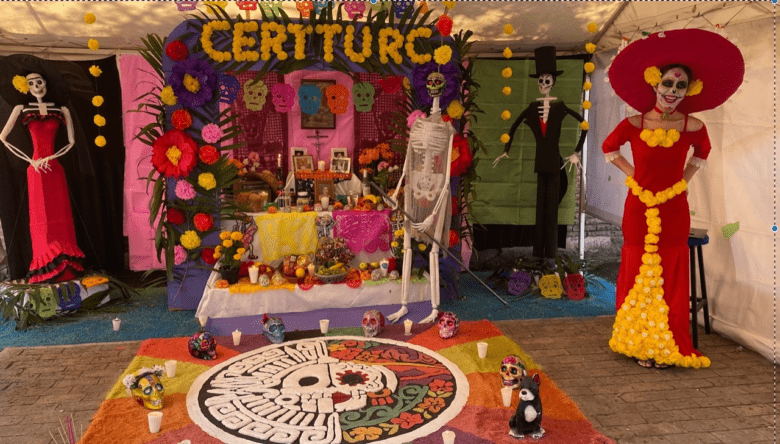 CERTTURC INAUGURA ALTAR DE MUERTOS