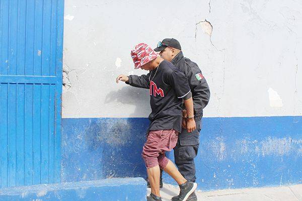 Asaltante no burla a policía