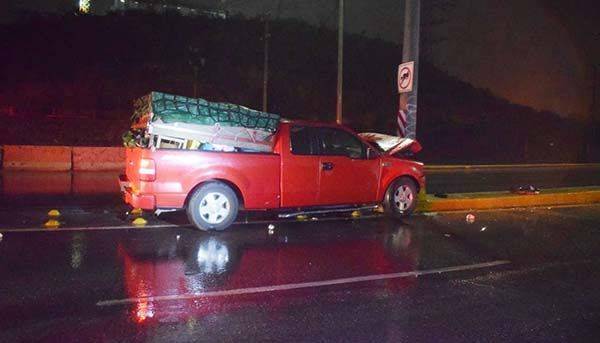 Se accidentan paisanos en su paso por Monclova