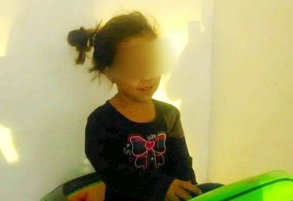 Niña perdida vagaba en ejido