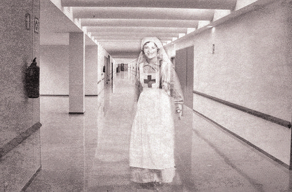 Enfermera fantasma en el IMSS