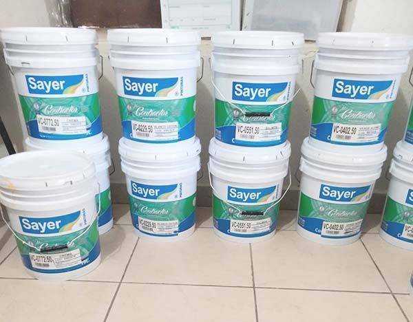 Ofrece San Buena pintura a bajo costo