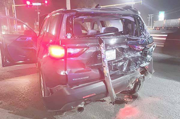 Por falta de precaución provoca mujer accidente
