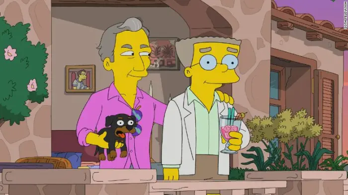 Waylon Smithers por fin encontró el amor en «The Simpsons»