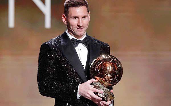 Messi ganó su 7° Balón de Oro y se confirma como el mejor de todos