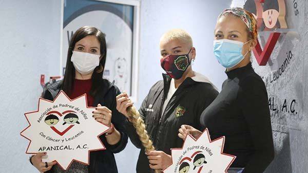 FC JUÁREZ FEMENIL: MIAH ZUAZUA DONÓ SU CABELLERA PARA LOS NIÑOS CON CÁNCER