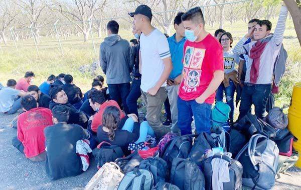 Asegura Fronteriza a 212 migrantes