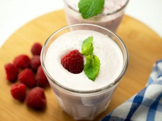 Receta Mousse de yogurt y frutas
