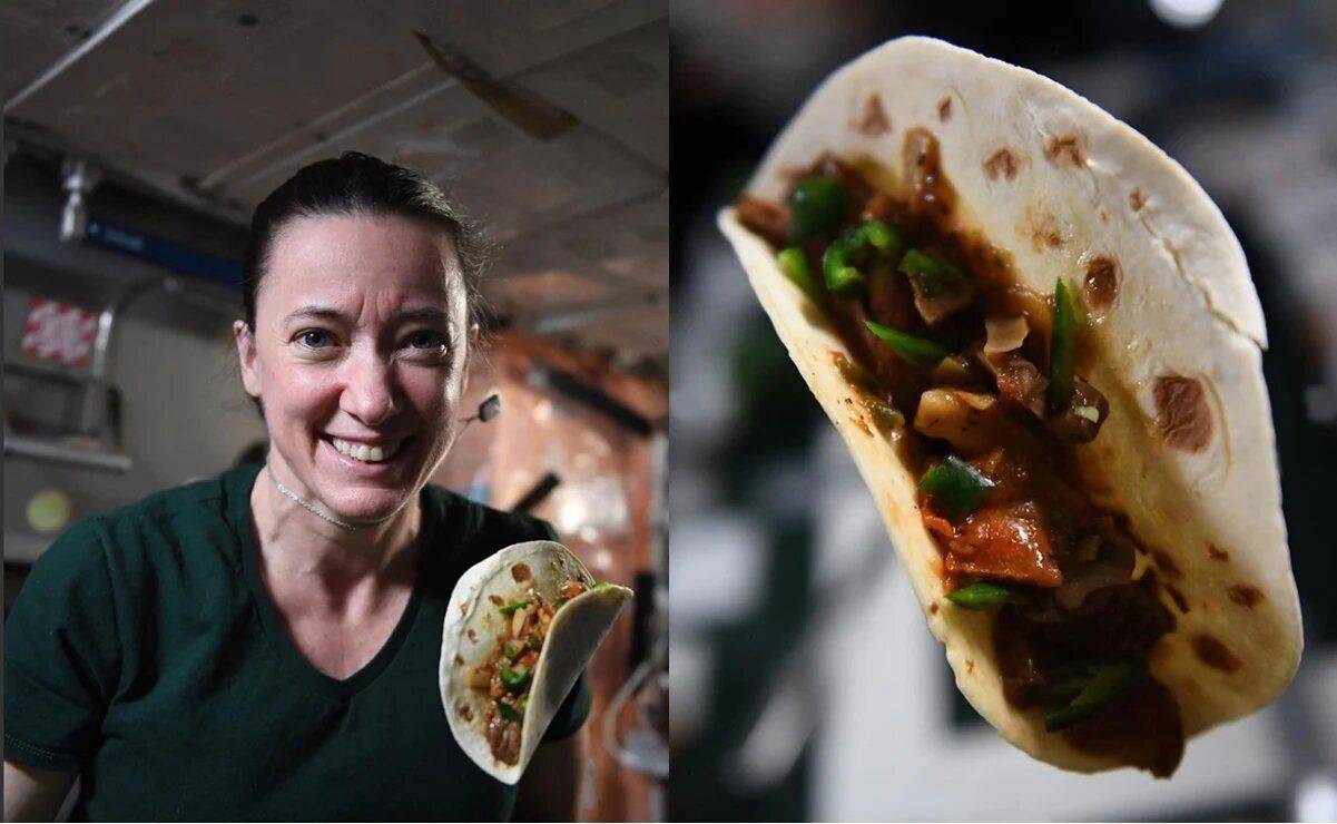 NASA obtiene primera cosecha de chiles en el espacio y celebra con tacos fuera de órbita
