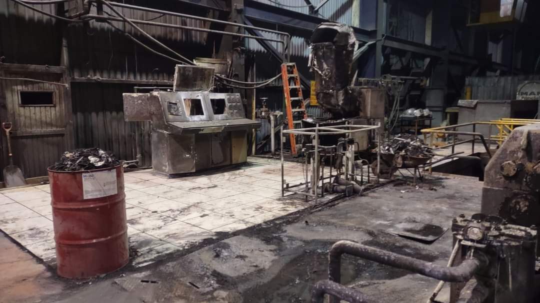 TRAS MANTENIMIENTO, REINICIA OPERACIÓN EL ALTO HORNO 5