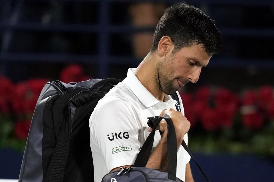 Revela Djokovic rompimiento con su entrenador