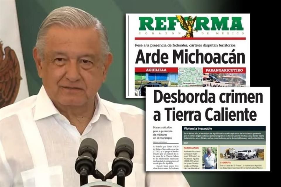 Violencia no es un problema nacional, dice AMLO￼