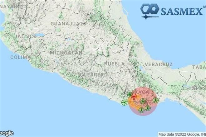 Tiembla en Oaxaca; se siente leve en CDMX