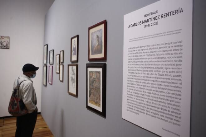 Homenajean con exposición a Martínez Rentería