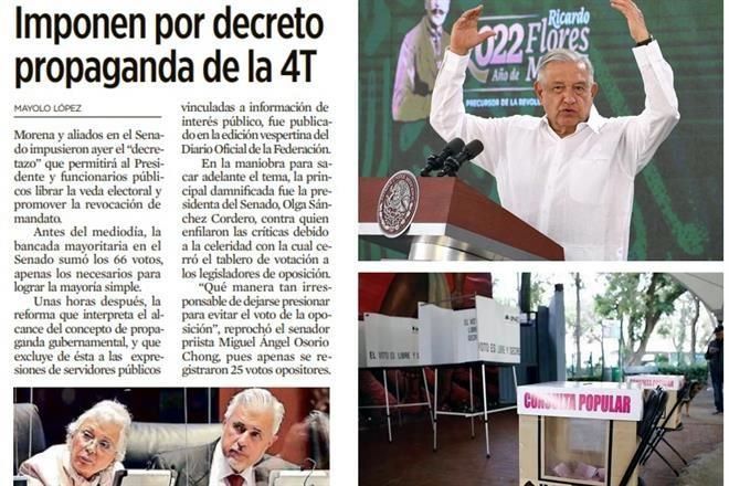 Llama AMLO a dormir en casillas un día antes de revocación
