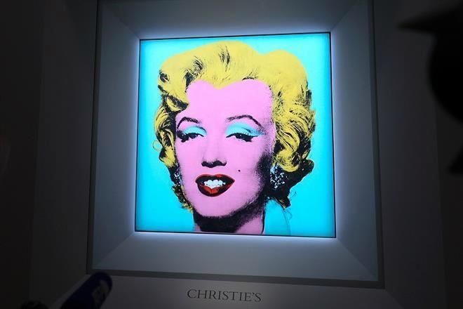 Va por récord en subasta obra de Marilyn Monroe de Warhol