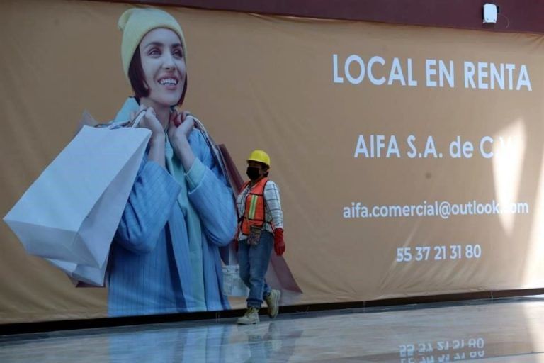 Los locales vacíos del nuevo Aeropuerto Felipe Ángeles