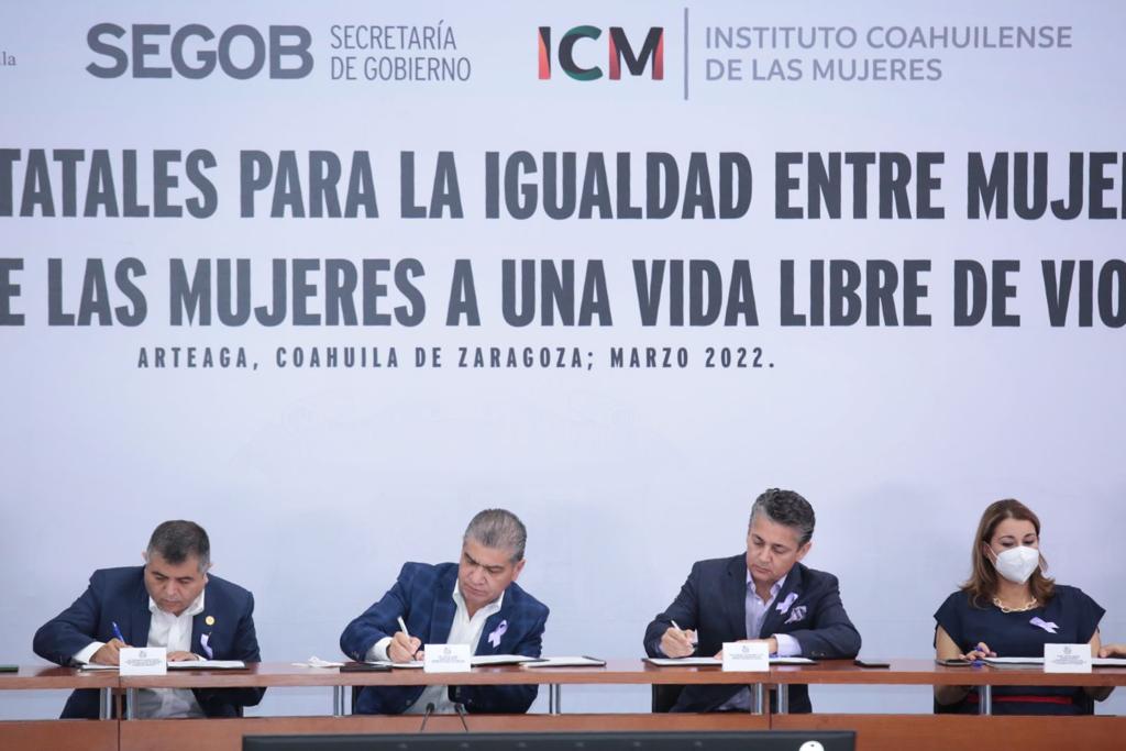 RATIFICA MARS SU CONVICCIÓN A FAVOR DE LA IGUALDAD Y LA NO VIOLENCIA CONTRA LAS MUJERES