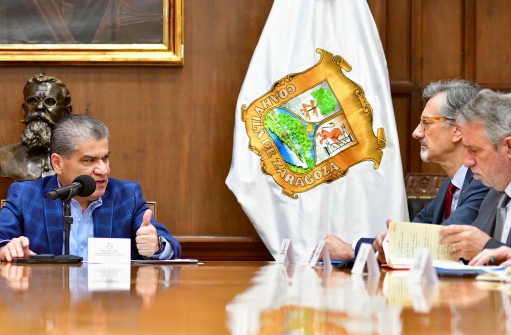 SE REÚNE MARS CON EMBAJADOR DE FRANCIA