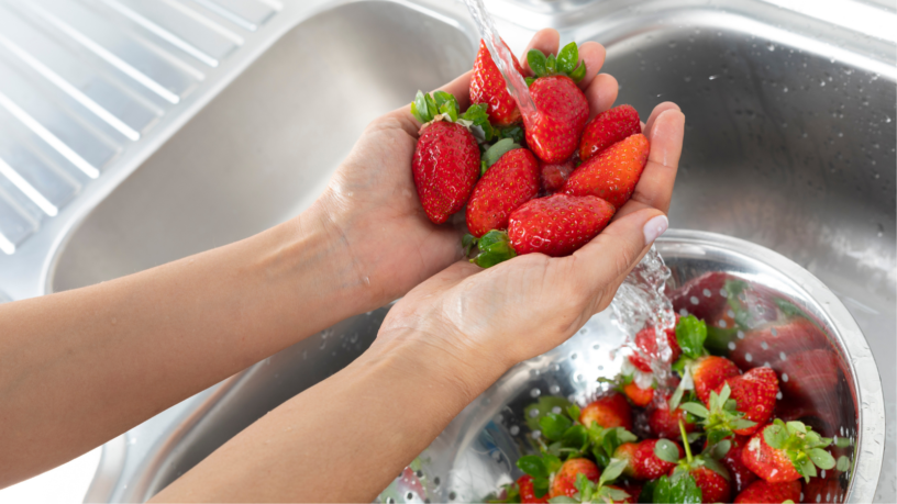 Tips para desinfectar tus fresas de manera natural