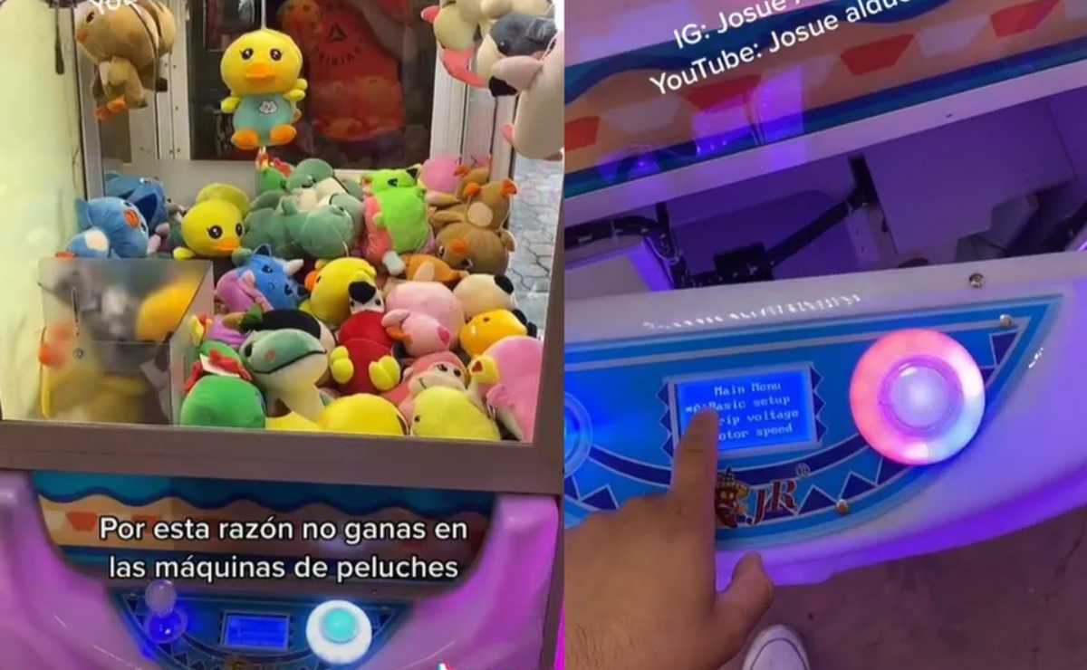 Revelan secreto de máquinas de peluches
