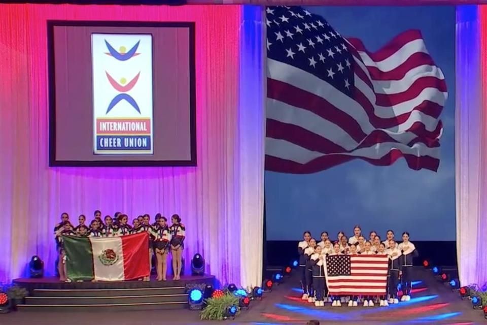 Gana México plata en Campeonato Mundial de Porristas￼