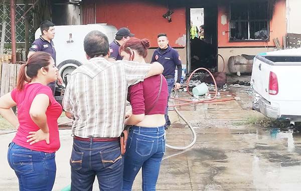 Sale de la cárcel y ahora intenta quemarle la casa