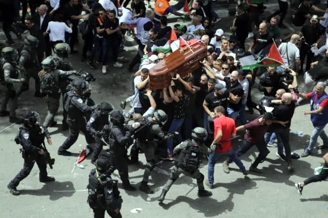 Indaga Policía israelí agresión de agentes en funeral