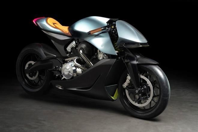 Aston Martin AMB 001 lanza alucinante motocicleta