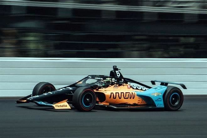 Es O’Ward el tercero más rápidoen Práctica 5 de la Indy 500