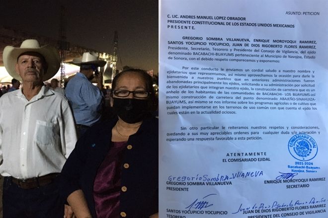 Piden a AMLO terminar carretera Navojoa-Los Mochis