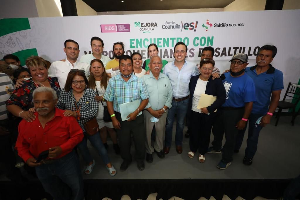 Llega Mejora Coahuila a los comerciantes de Saltillo