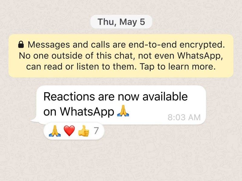 ¿Cómo puedo activar las reacciones de WhatsApp? Esto debes saber