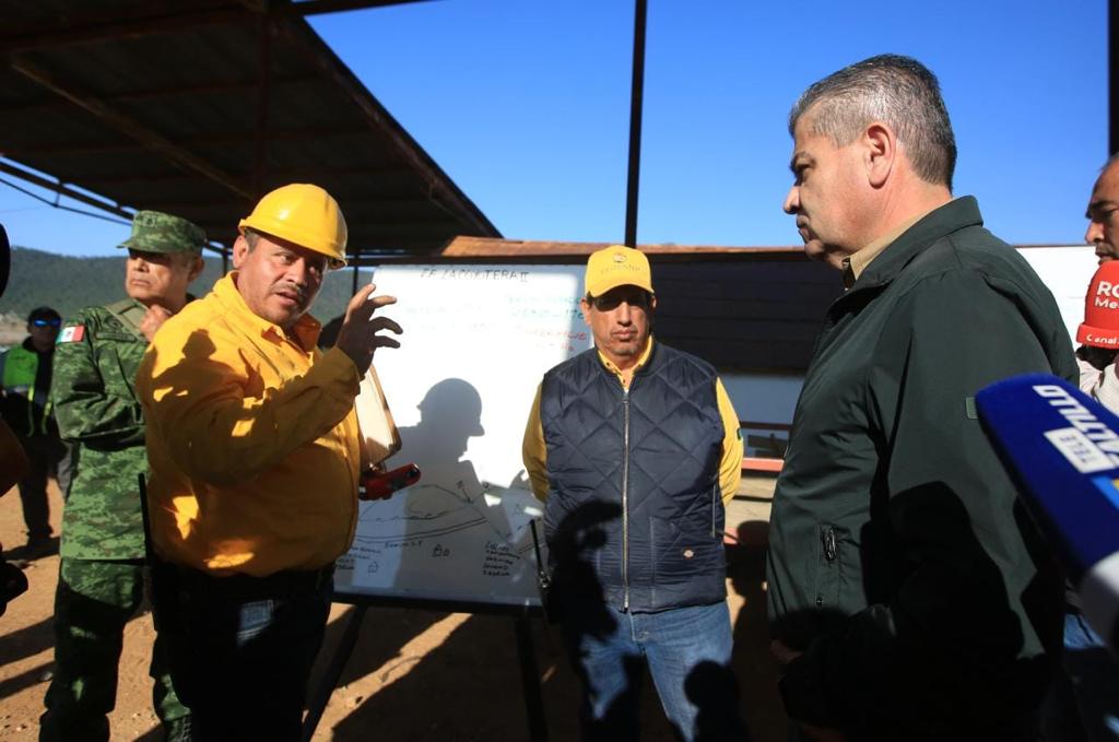 MÁS APOYO AÉREO PARA COMBATIR INCENDIOS FORESTALES DE REGIÓN SURESTE DE COAHUILA: MARS
