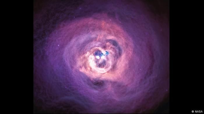 NASA revela el sonido de un agujero negro ubicado en el cúmulo de Perseo
