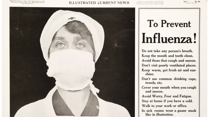 «Gripe española»: 5 hábitos de salud que cambiaron tras el fin de la pandemia de influenza que asoló al mundo en 1918
