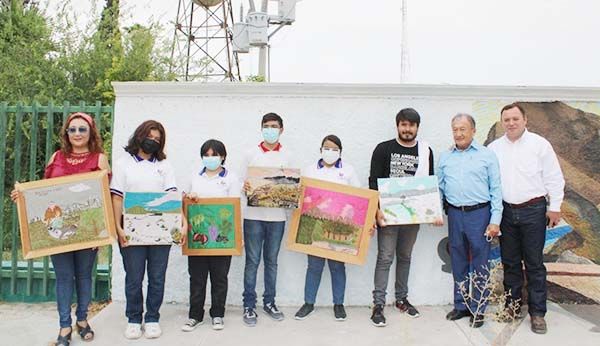 Inauguran mural artístico en CC