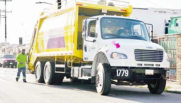 Se integran camiones al servicio de recolección