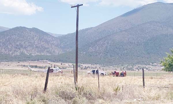 Liquidan incendio en La Escondida